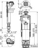 AlcaPlast SA2000SK 1/2" CHROM GRA-BL-01. Изображение №2