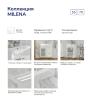 Volna Milena 55 (70*55*14,6 см, левый). Изображение №11