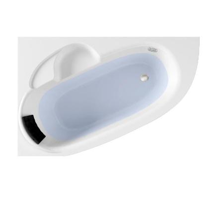 Акриловая ванна Lavinia Boho Bell Pro 370215PL / 150*100 см / левая (с силиконовым подголовником)