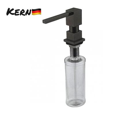 Дозатор врезной для кухонной мойки Kern F022 оружейная сталь