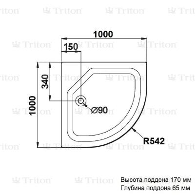 Triton ПД7 Щ0000014634 (100х100 см). Изображение №6