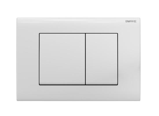 Клавиша смыва для инсталляции белый глянец/белый глянец Burke тип 01 101.WW.1