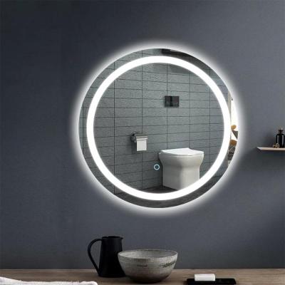 Круглое зеркало с подсветкой в ванную Gappo G603