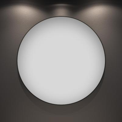 Круглое зеркало Wellsee 7 Rays' Spectrum 172200010 (D = 50 см, черный контур)