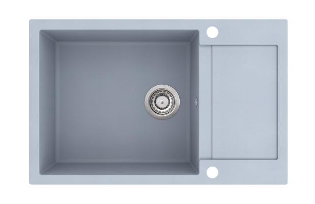 Кухонная мойка AquaSanita Tesa plus SQT 105 221 AW light grey (светло-серый)