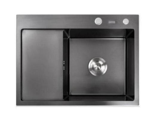 Кухонная мойка Avina HM6848-R PVD графит (68х48 см)