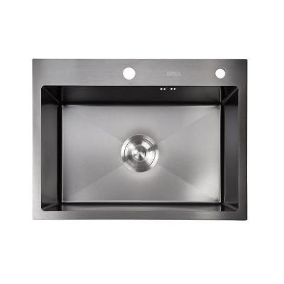 Кухонная мойка Avina Zepein ZP6048 PVD графит (60х48 см)