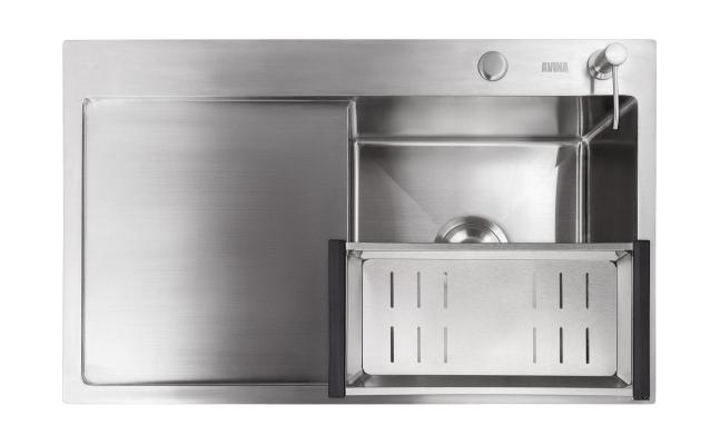 Кухонная мойка Avina HM7848R нержавеющая сталь (78х48 см)