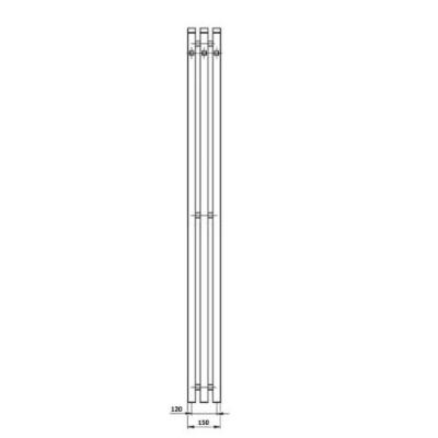 Маргроид Inaro 120*6*12 max005392 (6 крючков). Изображение №2