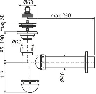 AlcaPlast A41+A710-BL-01. Изображение №2