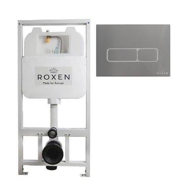 Система инсталляции с кнопкой в комплекте Roxen StounFix Slim 710200+420280CH