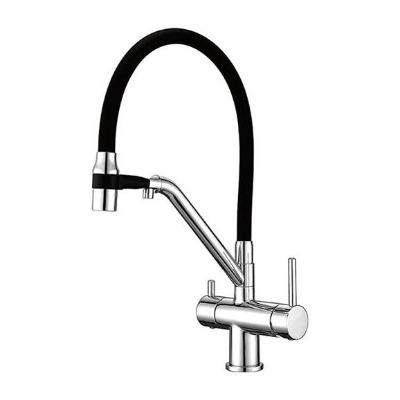 Смеситель для кухни с подключением фильтра питьевой воды Gappo G4398-80