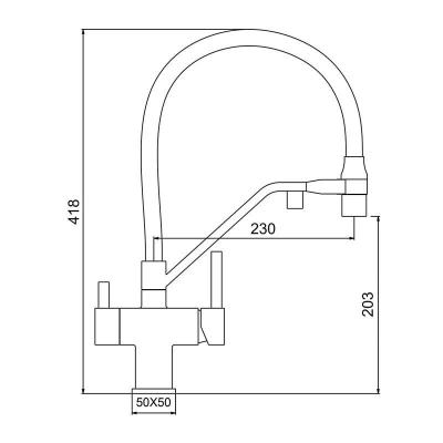 Gappo G4395-69 (графит). Изображение №2