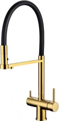 Смеситель Grocenberg GB4095GO Золото глянец
