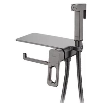 Смеситель с гигиенической лейкой Raglo R51.55.09 графит