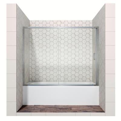 Стеклянная душевая шторка для ванны Ambassador Bath Screens 16041104 (150*140 см)