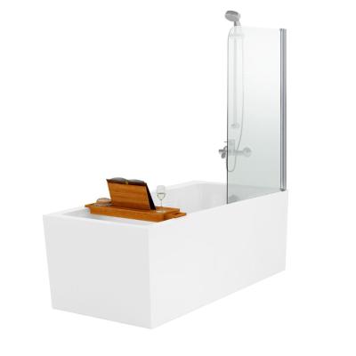 Стеклянная душевая шторка для ванны Niagara SS-148080-14 (80*140 см)