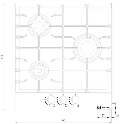 SCHTOFF H4501C15IS White. Изображение №3