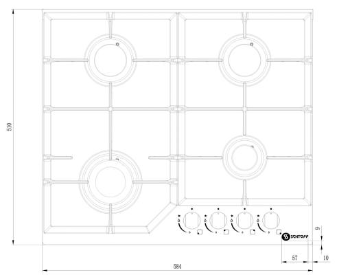 SCHTOFF H6034C16IS Black. Изображение №2