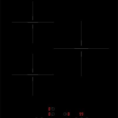 Варочная поверхность SCHTOFF IT4603 Black