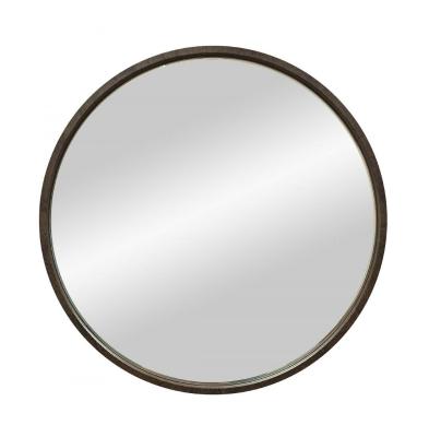 Зеркало настенное коричневое Континент Мун Б175 (D=60 см)