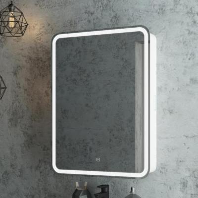 Зеркало-шкаф в ванную с подсветкой левый Континент Elliott LED МВК015 (55х80 см)