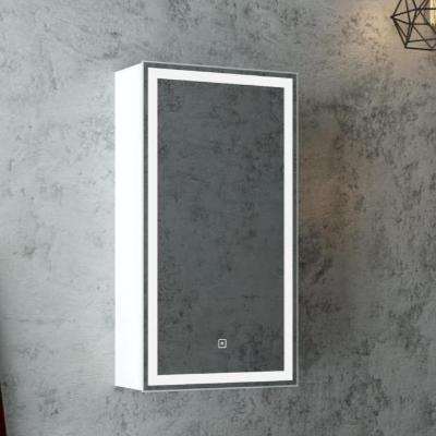 Зеркало-шкаф в ванную с подсветкой правый Континент Allure LED МВК056 (35х65 см)