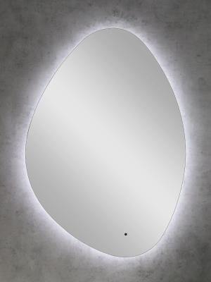Зеркало в ванную Континент Alma LED ЗЛП613 с холодной подсветкой (70х100 см)