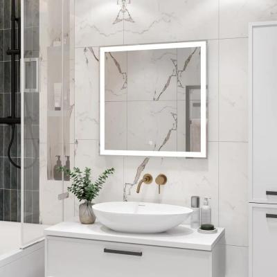 Зеркало в ванную Континент Clamm LED ЗЛП3021 (70*70 см)