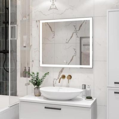 Зеркало в ванную Континент Clamm LED ЗЛП3022 (80*70 см)