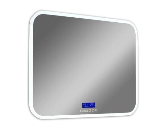 Зеркало в ванную Континент Demure LED ЗЛП448 с многофункциональной панелью и подогревом (90х70 см)