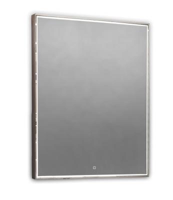 Зеркало в ванную Континент Life LED ЗЛП1606 алюминиевый корпус с подсветкой (70х120 см)