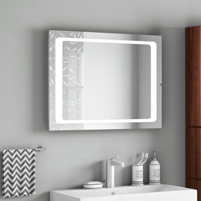 Зеркало в ванную Континент Quattro LED с подсветкой (100х70 см)