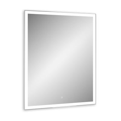 Зеркало в ванную Континент Strong LED ЗЛП1192 алюминиевый корпус с подсветкой (70х90 см)