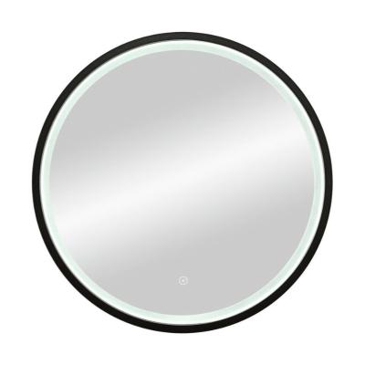 Зеркало в ванную Континент Style Black LED ЗЛП1016 с подсветкой (D=60 см)
