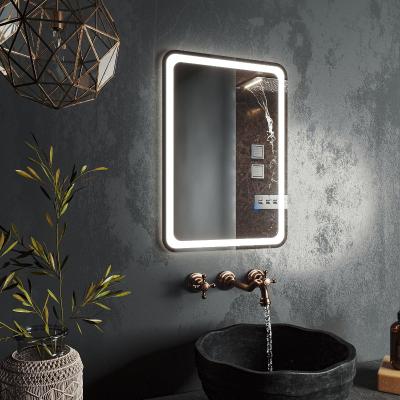 Зеркало в ванную с LED подсветкой Roxen Irida 510185-50 (50*70 см)