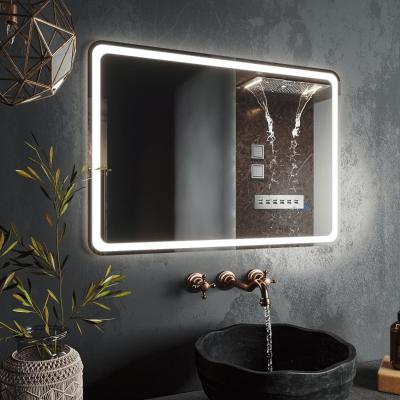 Зеркало в ванную с LED подсветкой Roxen Irida 510185-80 (80*70 см)