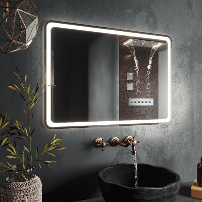 Зеркало в ванную с LED подсветкой Roxen Irida Long 510185-100 (100*70 см)