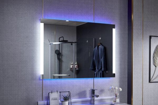 Зеркало в ванную с LED подсветкой Roxen Porto 510105-95 (95*65 см)