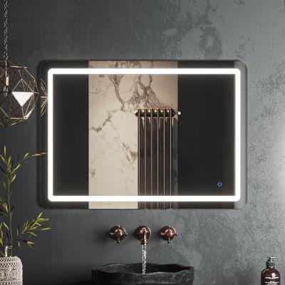 Зеркало в ванную с LED подсветкой Roxen Terra Long 510045-100 (100*70 см)